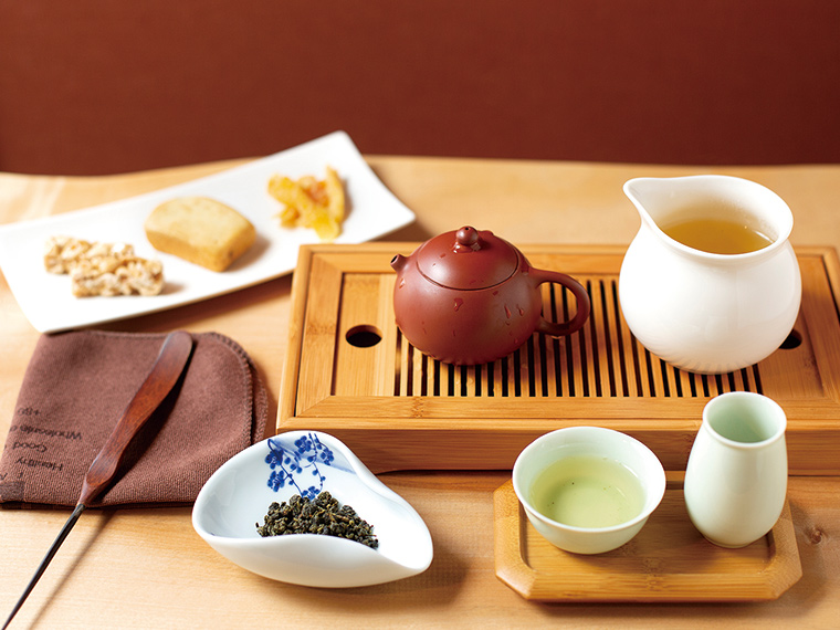 《台湾茶館　茶令》自然な香りに心癒やされる、台湾茶専門のカフェ。