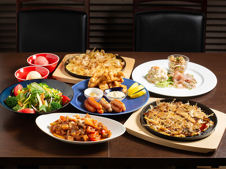 《ミヤコジカン》お好み焼× 洋食の二枚看板で、しっかり飲んで食べて楽しめる。【PR】