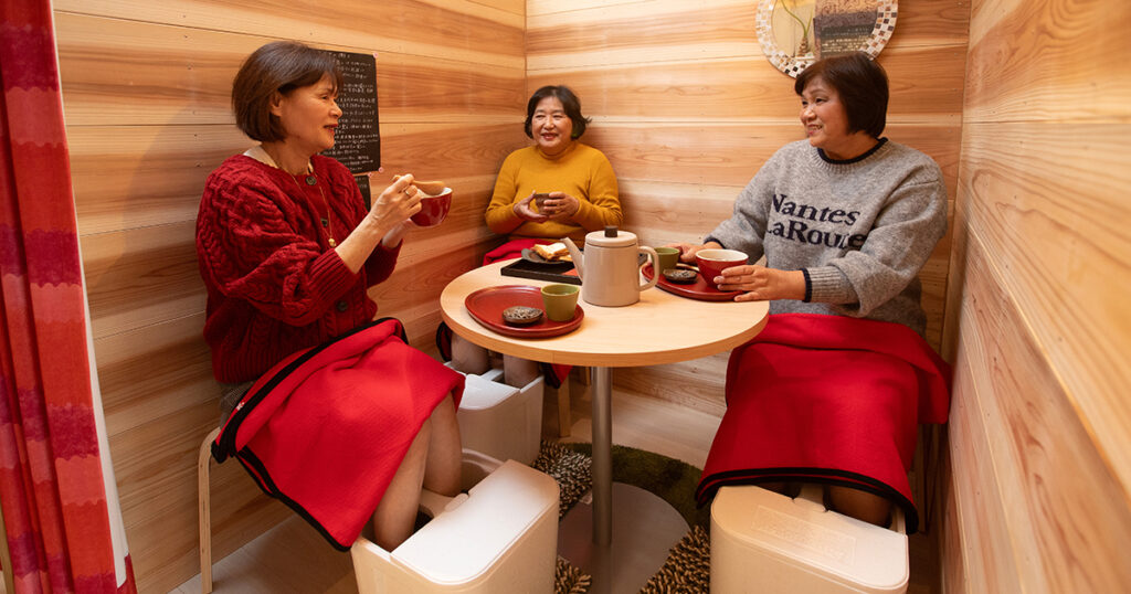 今月限定価格！よもぎ蒸し Tisser l'amour salon Bossatt's》よもぎ足湯&カフェで楽しく