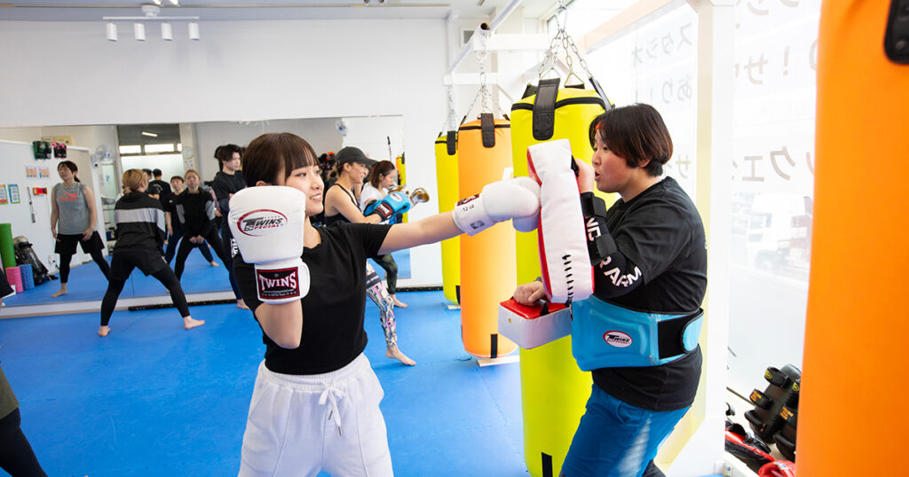 C＋＋ Kickboxing Studio》忙しい女性も大歓迎！ 少人数制の濃密な