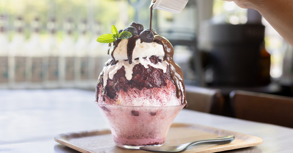 倉敷市／Chou²》純氷とフレッシュフルーツが織りなす、ケーキのような