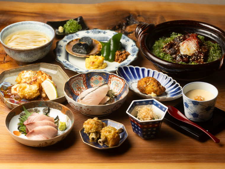 酒肴トおうどん いしば志