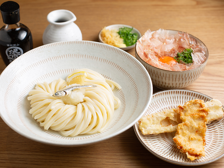 うどん いりこのお出汁