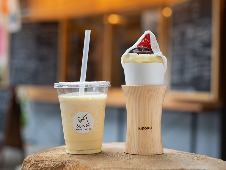 木こりのクレープ&ジェラート店 KIKORU
