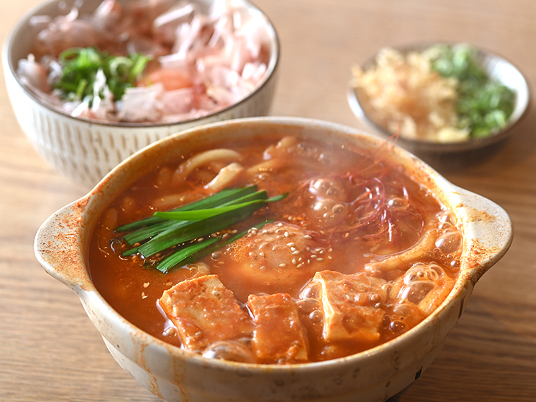 うどん　いりこのお出汁