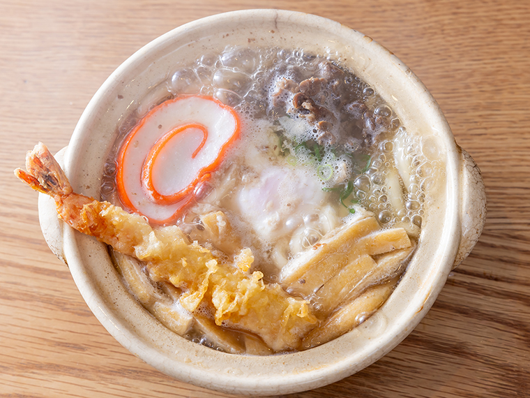 うどん　いりこのお出汁